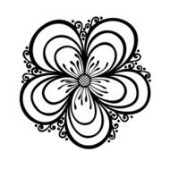 Beautiful Decorative Flower N48