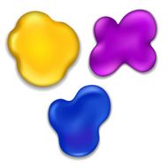 Colorful Paint Stains