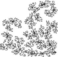 Floral vignette CCCIV