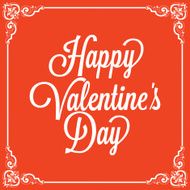 Vintage greeting card Happy Valentine&#039;s day N2