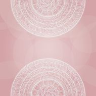 Background with abstract floral lace ornament N16