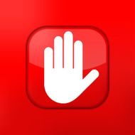 Vector version Hand icon Eps 10 illustration Easy to edit N3