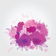 Decorative floral background N27