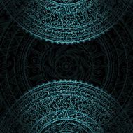 Background with abstract floral lace ornament N17