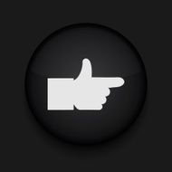 Vector version Hand icon Eps 10 illustration Easy to edit N4