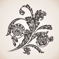 Calligraphic design elements and page decoration N3