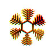 Vector abstract icon on white background Eps10 N19
