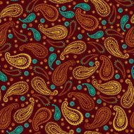 Seamless indian ornate texture