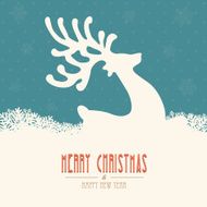 reindeer merry christmas N6