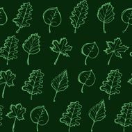 Autumn leaves pattern N17