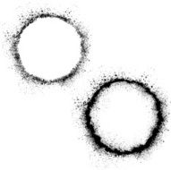 Ink blots frame N7