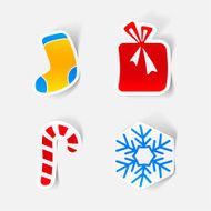 Christmas Sticker N12