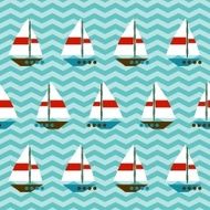 Sea seamless pattern N27