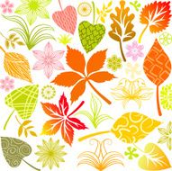 Fall leaves set N2