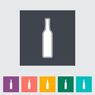 Wine flat icon N15