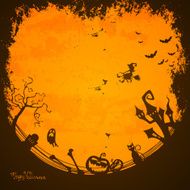 Vector Halloween Background N120