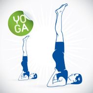 Yoga Model Illustration N10