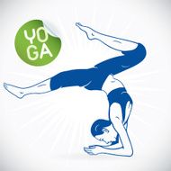 Yoga Model Illustration N12