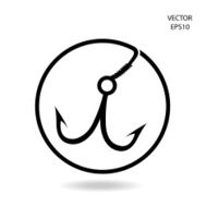 fishing hook icon N2