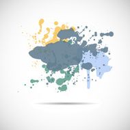 Grunge vector hand drawn background N3