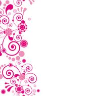 Abstract flowers background with place for your text N7