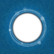 Christmas Snowflakes Background Vector Illustration N64