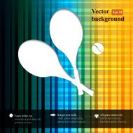 Geometric sport background with place for your text