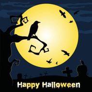 Halloween card N77