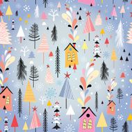 texture of Christmas trees