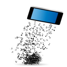 Mobile Music Phone Vector Illustration N4