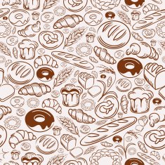 Bakery seamless pattern N8