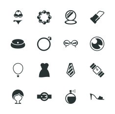 Fashion Silhouette Icons N2