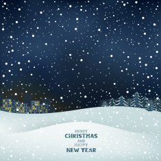Winter Christmas Night N2