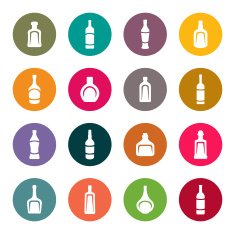 Alcohol Bottles N6