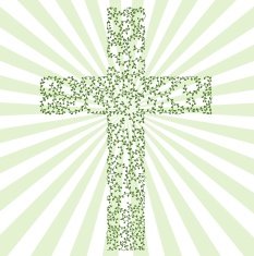 Ornamental Easter cross