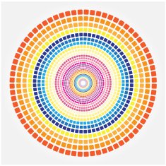 Abstract Halftone Background halftone circle shape N2