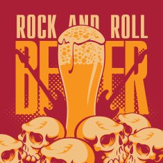 beer and rock 'n' roll N2
