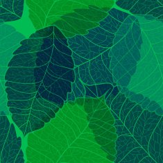 Seamless pattern of leaves N11