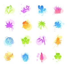 Stains Icons - Botanic