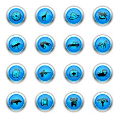 Blue Icons - Safari