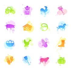 Stains Icons - Farm