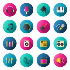 Music Color Icons N6