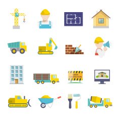 Construction Icons Set N10