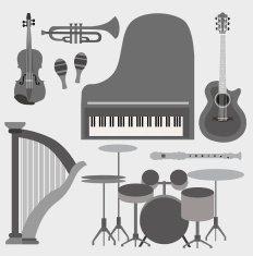 Musical instruments set N4