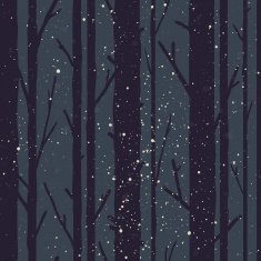Trees seamless pattern N13