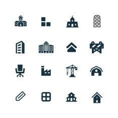 set of architecture icons N2