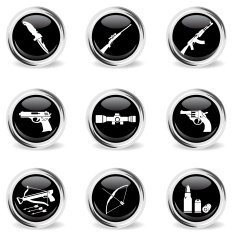 Weapon icon set N4