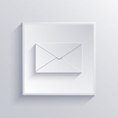 Vector light square icon Eps 10 N27