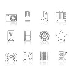Strokes Series - Entertainment and Multimedia (set 7)