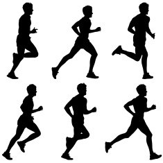 Runners on sprint men N19